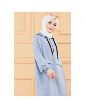 Tunique ample avec capuche (Tenue décontractée pour femme voilée) - Autres couleurs 