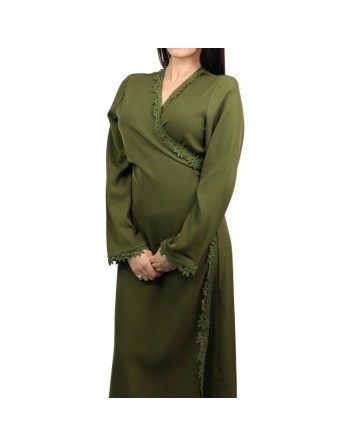 Kimono mi long brodé (Plusieurs couleurs disponibles) 