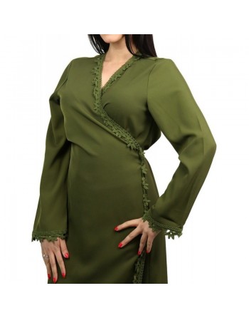 Kimono mi long brodé (Plusieurs couleurs disponibles) 