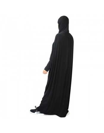 Jilbab ample une pièce - Marque Best Ummah (Boutique Jilbeb femme musulmane) - Couleur noir 