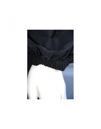 Jilbab 2 pièces de marque Alhaya (Cape + Jupe évasée) - de couleur noire 