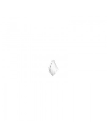 Hijab (foulard carré 1m20) de couleur blanc en tissu crêpe 