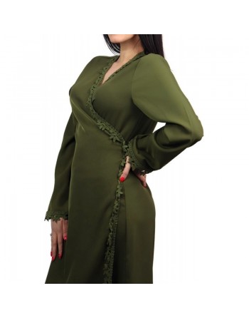 Kimono mi long brodé (Plusieurs couleurs disponibles) 