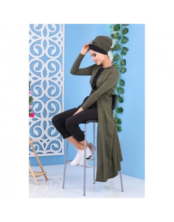 Robe longue zippée à capuche pour femme (Plusieurs couleurs disponibles) 