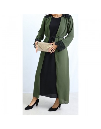 Robe kimono intégré (Plusieurs couleurs disponibles) 