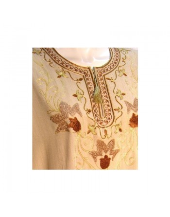 Robe Leyla beige (Taille XL) 