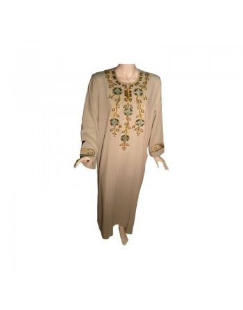 Robe Leyla verte claire (Taille L) 