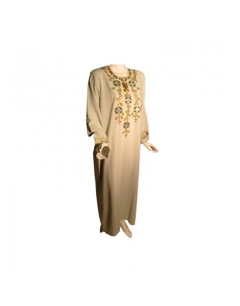 Robe Leyla verte claire (Taille L) 