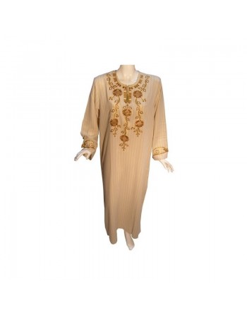 Robe Leyla couleur miel (Taille XL) 