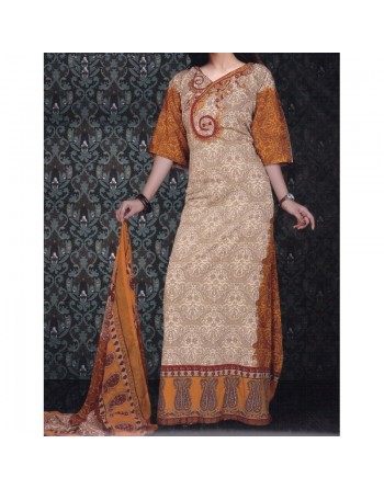 Robe orientale Sana manches longues 