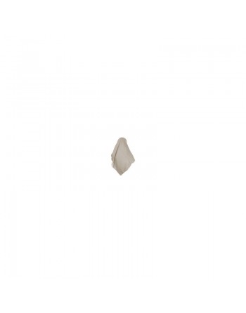 Hijab (foulard carré 1m20) de couleur Taupe en tissu crêpe 