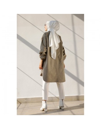 Chemise-Tunique ample pour femme (Mode modeste France) - Plusieurs couleurs disponibles 