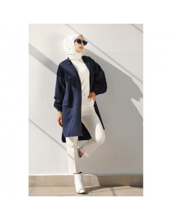 Chemise-Tunique ample pour femme (Mode modeste France) - Plusieurs couleurs disponibles 