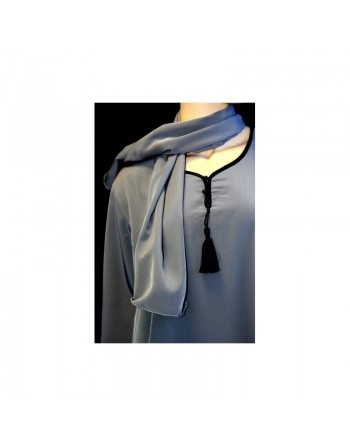Abaya simple AL HAYA avec manches élastiques (taille XS) 
