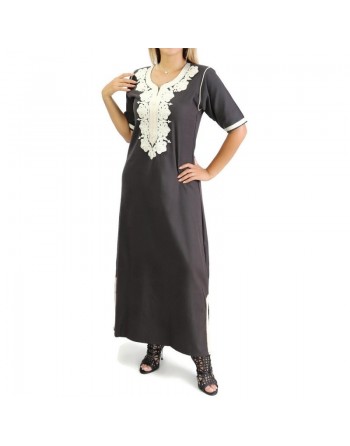 Robe orientale pour femme / Gandoura Marocaine (Plusieurs couleurs disponibles) 