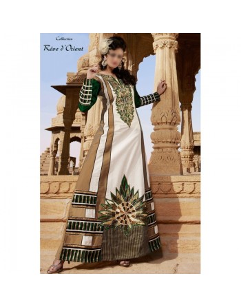 Robe orientale longue pour femme 