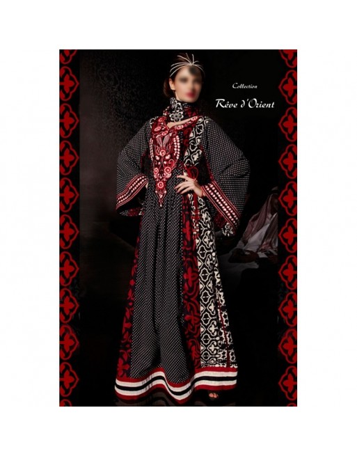 Robe orientale de soirée maxi-longue pour femme Robe orientale de soirée maxi-longue pour femme