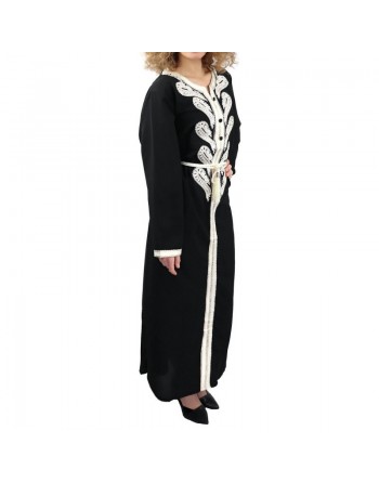 Robe style Maroc avec broderies et strass (Plusieurs couleurs disponibles) 
