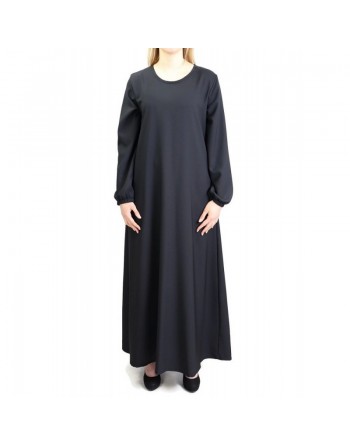 Robe longue ample - Marque Amelis Paris - Couleur Noir 
