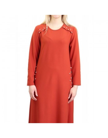 Robe longue perlée - Marque Amelis Paris (Plusieurs couleurs disponibles) 