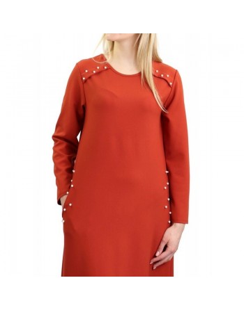 Robe longue perlée - Marque Amelis Paris (Plusieurs couleurs disponibles) 