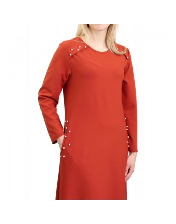 Robe longue perlée - Marque Amelis Paris (Plusieurs couleurs disponibles) 