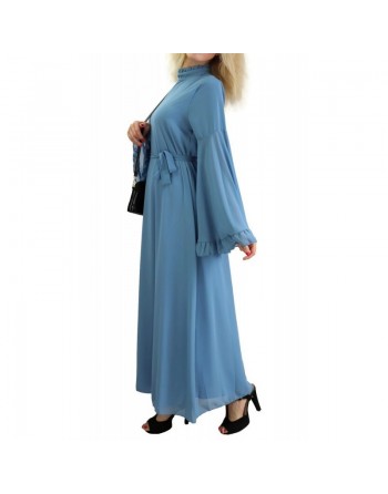 Robe longue effet mousseline (Plusieurs couleurs disponibles) 
