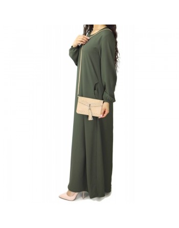 Robe longue ample - Marque Amelis Paris (Plusieurs couleurs disponibles) 