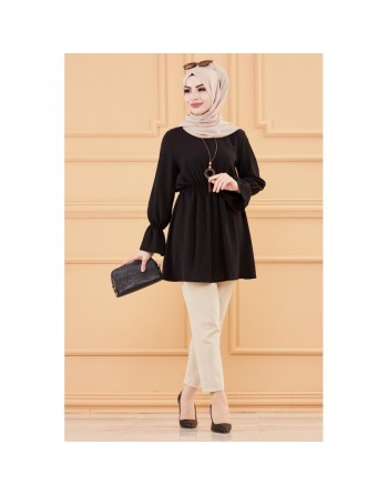 Tunique avec Collier offert pour femme - Plusieurs couleurs disponibles 
