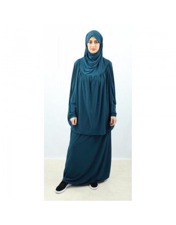 Jilbab Sport ample deux pièces (Cape + Jupe) pour femme - Marque Best Ummah (Plusieurs couleurs disponibles) 