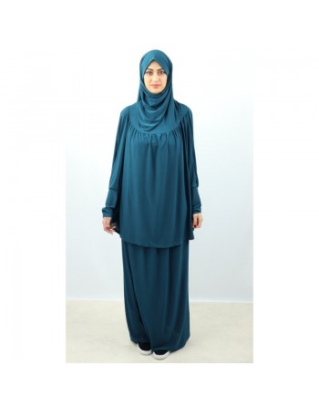 Jilbab Sport ample deux pièces (Cape + Jupe) pour femme - Marque Best Ummah (Plusieurs couleurs disponibles) 