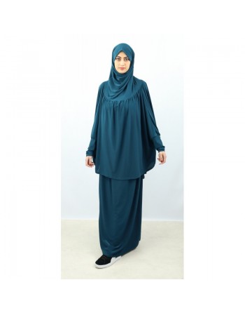 Jilbab Sport ample deux pièces (Cape + Jupe) pour femme - Marque Best Ummah (Plusieurs couleurs disponibles) 