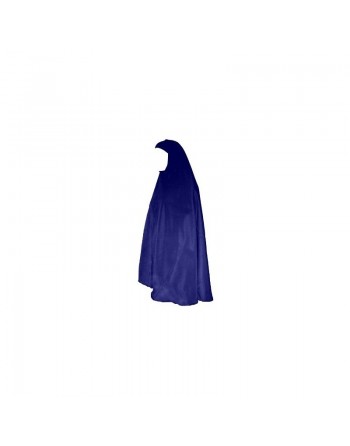 Grand Hijab - Grande cape pour femme voilée - Couleur Bleu marine 