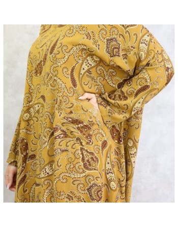 Tunique en viscose avec motifs cachemire pour femme (Plusieurs couleurs disponibles) 