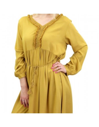 Tunique longue style bohème - Taille standard (Plusieurs couleurs disponibles) 