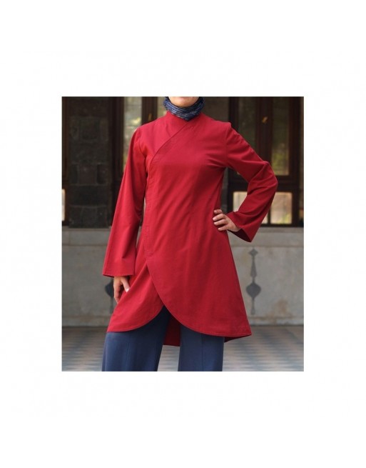 Tunique cocon 100% Cotton - Cocoon Tunic [wB5601] 