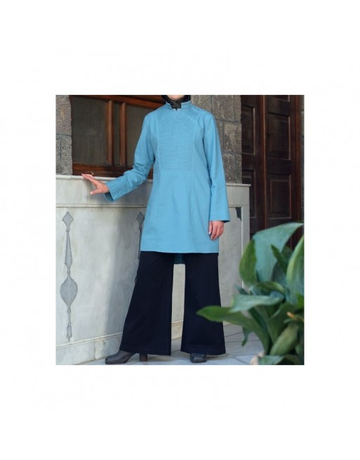 Tunique Rafiqa - Rafiqa Pintucked Tunic [wB0721] 