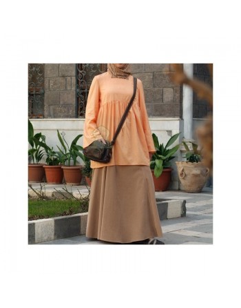 Tunique ballante en coton - Cotton Swing Top [wB0421] 