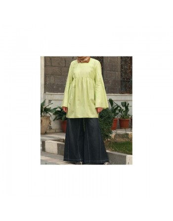Tunique ballante en coton - Cotton Swing Top [wB0421] 