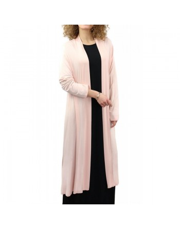 Gilet long misty en viscose pour femme (Plusieurs couleurs disponibles) 