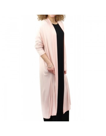 Gilet long misty en viscose pour femme (Plusieurs couleurs disponibles) 