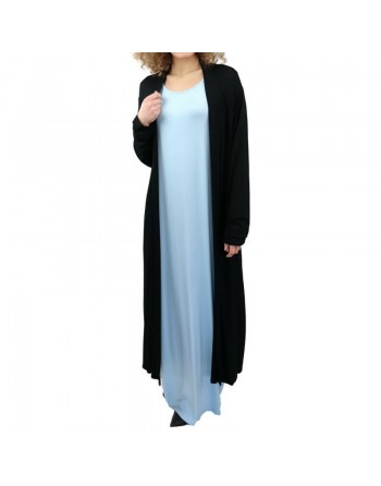Gilet long misty en viscose pour femme (Plusieurs couleurs disponibles) 