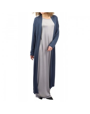 Gilet long misty en viscose pour femme (Plusieurs couleurs disponibles) 
