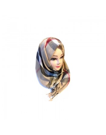 Foulard Hijab rectangulaire tendance (plusieurs couleurs disponible) 