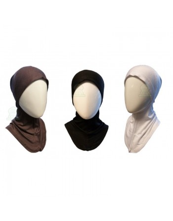 Hijab cagoule une (1) pièce pour femme (plusieurs couleurs disponibles) 