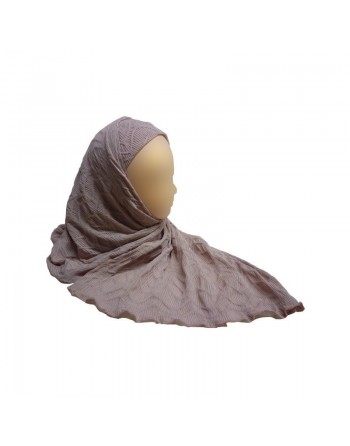 Hidjab avec motifs - 1 pièce - Plusieurs couleurs disponibles 