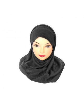 Hijab deux pièces noir 