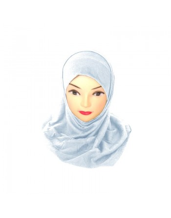 Hijab deux pièces bleu ciel 