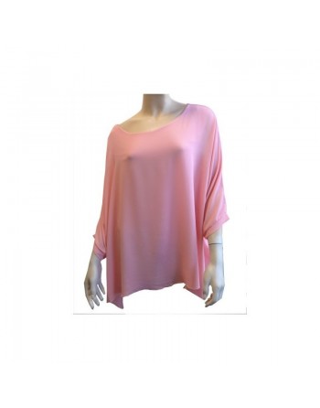 Tunique de couleur rose pour femme - Taille standard 