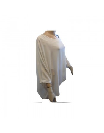Tunique de couleur blanche pour femme - Taille standard 